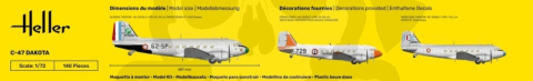 Heller 30372 C-47 Dakota 1:72 Heller 30372 C-47 Dakota 1:72