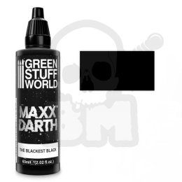 Maxx Darth Black Paint 60ml Najczarniejsza czarna farba