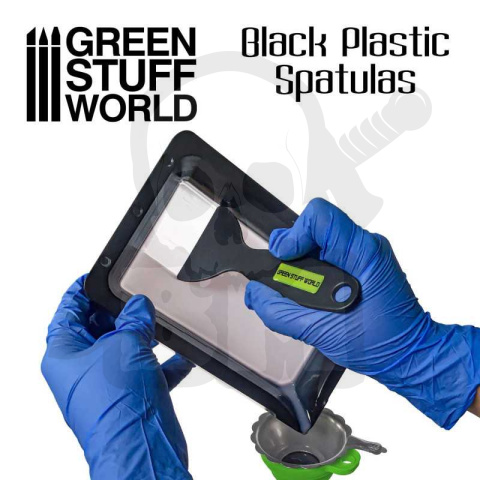 Black Plastic Spatulas - 3D printer - szpatułki do drukarki