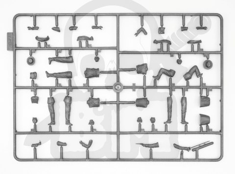 American Civil War Confederate Infantry 4 figures 1:35