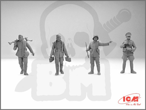 German Infantry (1939-1942) 4 figures 1:35