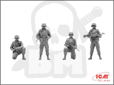 US Elite Forces in Iraq 4 figures 1:35