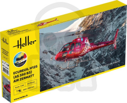 Heller 56490 Starter Set Ecureuil H125 (AS 350 B3) Air Zermatt 1:48