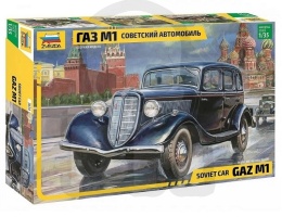 1:35 Gaz M1 Soviet Car