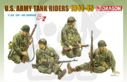 1:35 US Army Tank Riders 1944-45