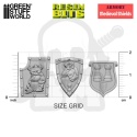 3D printed set - Old World Medieval Shields - tarcze 12 szt.
