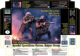 Master Box 35235 Russian-Ukrainian War Series Kit No 6. The Ukrainian Special Operations Forces. Sniper Group 1:35