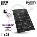 Rectangular Magnetic Sheet SELF-ADHESIVE - 40x60mm