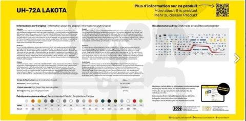 Heller 56379 Starter Set Eurocopter UH 72A Lakota 1:72 Heller 56379 Starter Set Eurocopter UH 72A Lakota 1:72