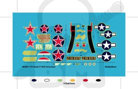 Hobby Boss 80240 American P-39 Q Aircobra 1:72