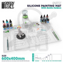 Silicone Painting Mat with Edges 600x400mm - mata do malowania