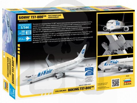 1:144 Civil Airliner Boeing 737-800 1:144 Civil Airliner Boeing 737-800