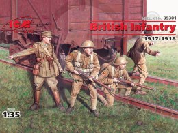 British Infantry (1917-1918) 4 figures 1:35