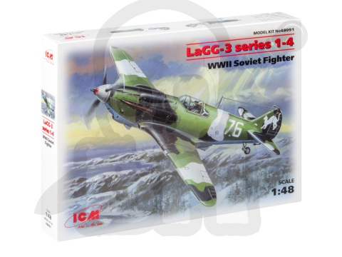 LaGG-3 series 1-4 WWII Soviet Fighter 1:48