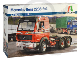 1:24 Model ciężarówki Mercedes Benz 2238 6x4
