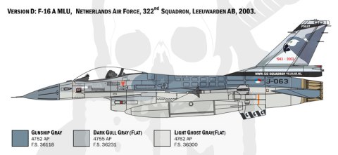 1:48 F-16 A Fighting Falcon
