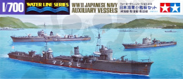 1:700 Tamiya 31519 Japan Navy Auxiliary Vessels ścigacz trałowiec i stawiacz min