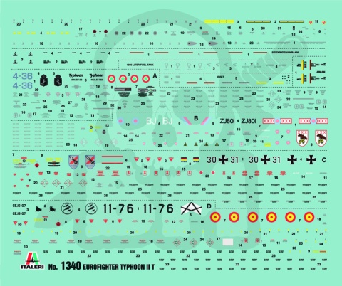 1:72 Eurofighter EF 2000 Typhoon IIB (Twin Seater)