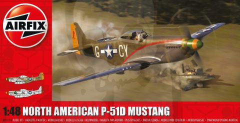 Airfix 05131A North American P-51D Mustang 1:48