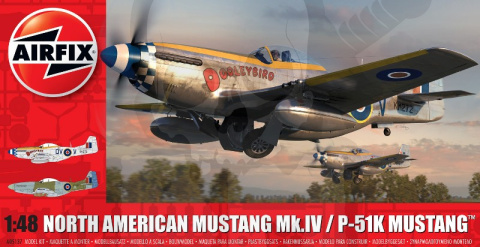 Airfix 05138 North American P51D Mustang (Filletless Tails) 1:48