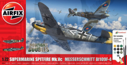 Airfix 50194 Gift Set Supermarine Spitfire Mk.Vc vs Bf109F-4 Dogfight Double 1:72