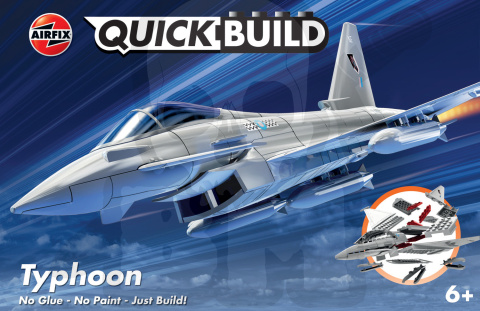 Airfix J6002 Klocki Quickbuild - Eurofighter Typhoon