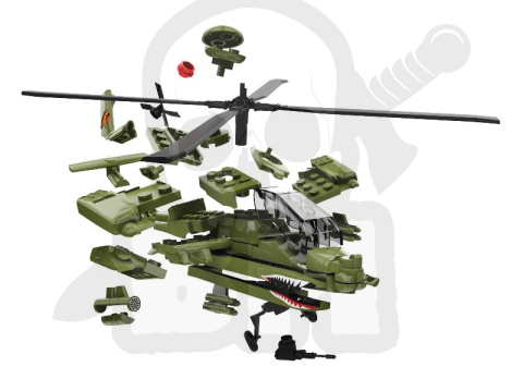 Airfix J6004 Klocki Quickbuild - Boeing Apache