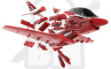 Airfix J6018 Klocki Quickbuild - RAF Red Arrow Hawk