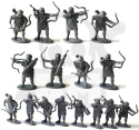 Early Imperial Auxiliary Archers 4 szt.
