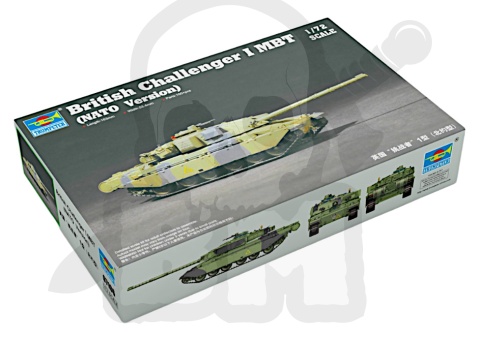 Trumpeter 07106 British Challenger I MBT (NATO Version) 1:72