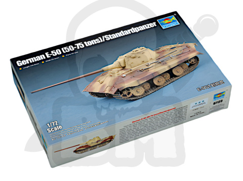 Trumpeter 07123 German E-50 (50-75 tons)/Standardpanzer 1:72