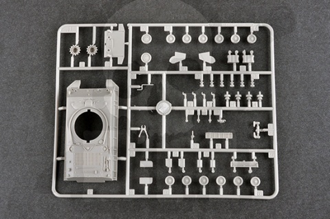 Trumpeter 07168 Czołg US M4A3E8 with 105mm M4 1:72