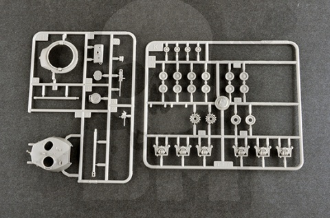 Trumpeter 07168 Czołg US M4A3E8 with 105mm M4 1:72