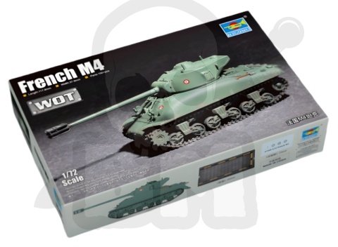 Trumpeter 07169 French M4 Sherman 1:72