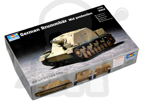 Trumpeter 07211 Sturmpanzer IV Brummbär (mid. prod) 1:72