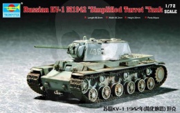 Trumpeter 07234 Ciężki czołg KW-1 (mod 1942) 1:72
