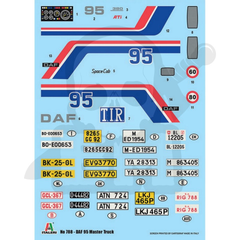 1:24 DAF 95 Master Truck 1:24 DAF 95 Master Truck