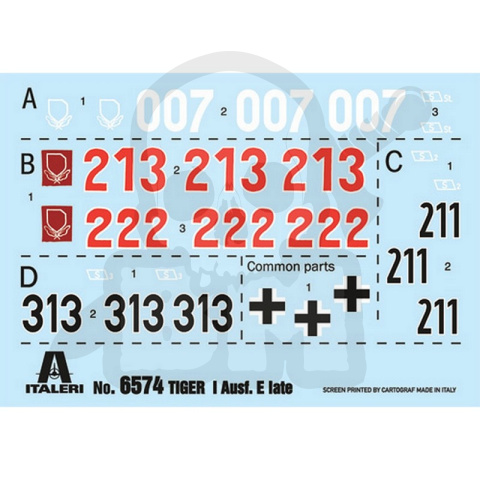 1:35 Pz.Kpfw. VI Tiger I Ausf. E late production