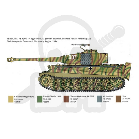 1:35 Pz.Kpfw. VI Tiger I Ausf. E late production