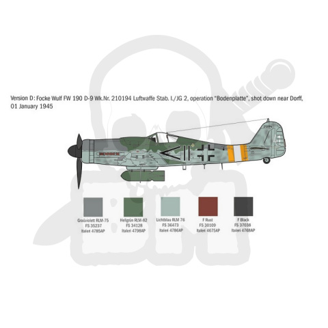 1:72 Focke Wulf Fw 190 D-9 Langnasen Dora
