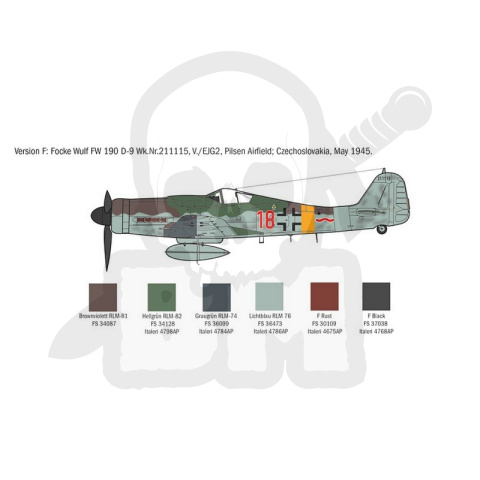 1:72 Focke Wulf Fw 190 D-9 Langnasen Dora