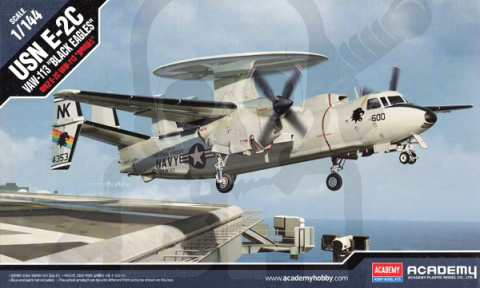 Academy 12623 USN E-2C VAW-113 Black Eagles 1:144