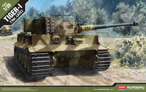 Academy 13314 Tiger I (ver. Late) 1:35