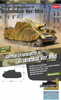 Academy 13525 Sturmpanzer IV Brummbär Ver. Mid 1:35