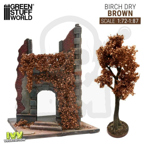 Ivy Foliage - Brown Birch - Small 1:72 - 1:87 140x70mm