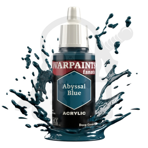 The Army Painter: Warpaints - Fanatic - Abyssal Blue 18ml farbka