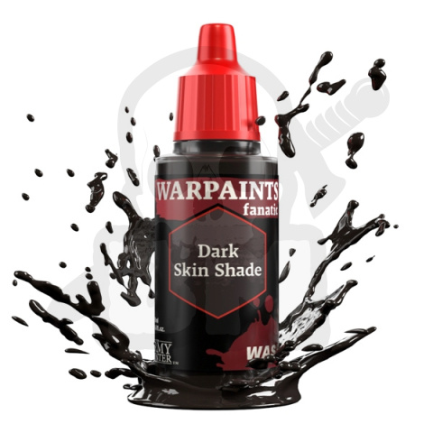 The Army Painter: Warpaints - Fanatic - Wash - Dark Skin Shade 18ml