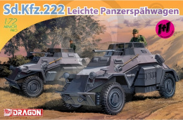 1:72 Sd. Kfz.222 Leichte Panzerspähwagen (Contain 2 kits) - 2 szt.