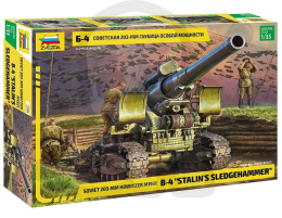 1:35 M1931 203mm Howitzer B-4 (WW II) Stalin’s Sledgehammer