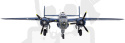 Academy 12334 USMC PBJ-1D (B-25 Mitchell) 1:48